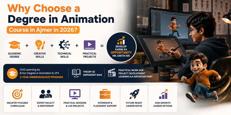 Degree in Animation course in Ajmer