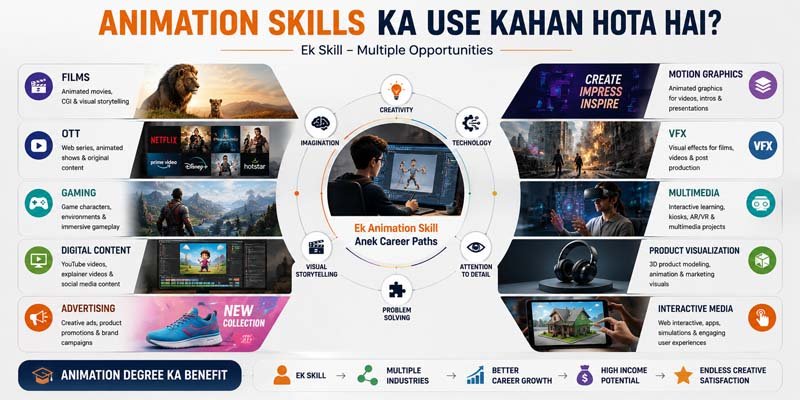 Degree in Animation course in Bhilwara