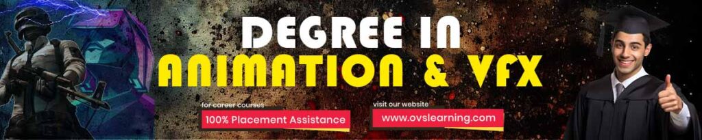 Best VFX course in Ajmer (#1 VFX Institute): OVS Learning 7 Degree in Animation in India 2025