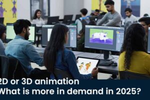 Is 2D or 3D animation more in demand in 2025?