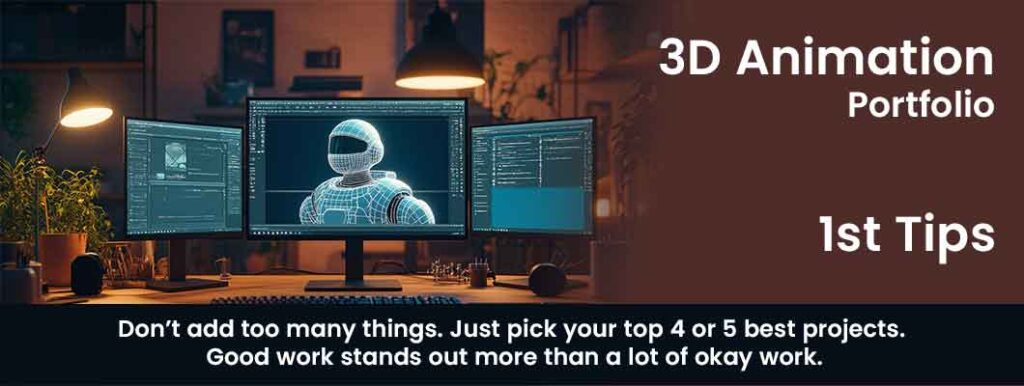 How to Build a 3D Animation Portfolio That Gets You Hired 2 3D animation portfolio