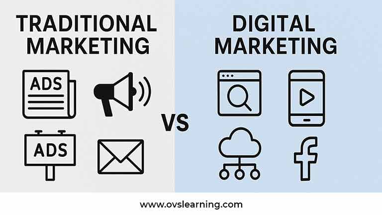 Digital Marketing vs Traditional Marketing Career 2025