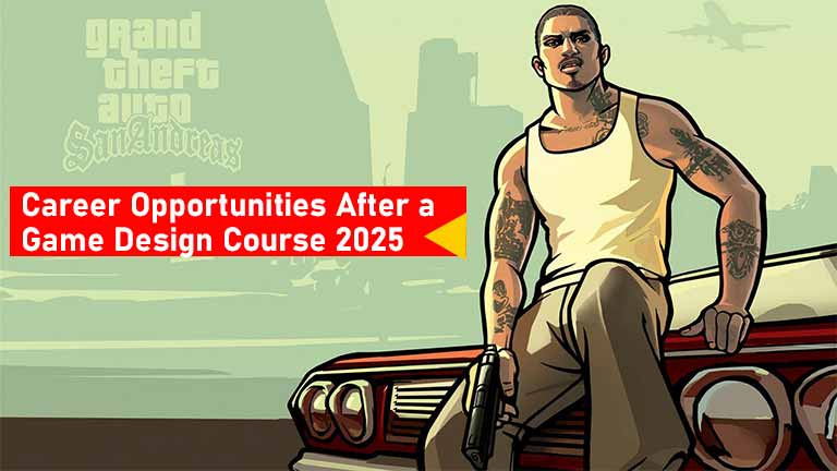 career opportunities after a game design course