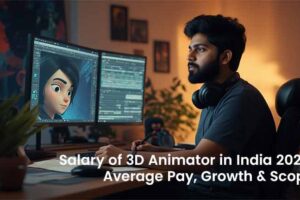 salary of 3D animator in India