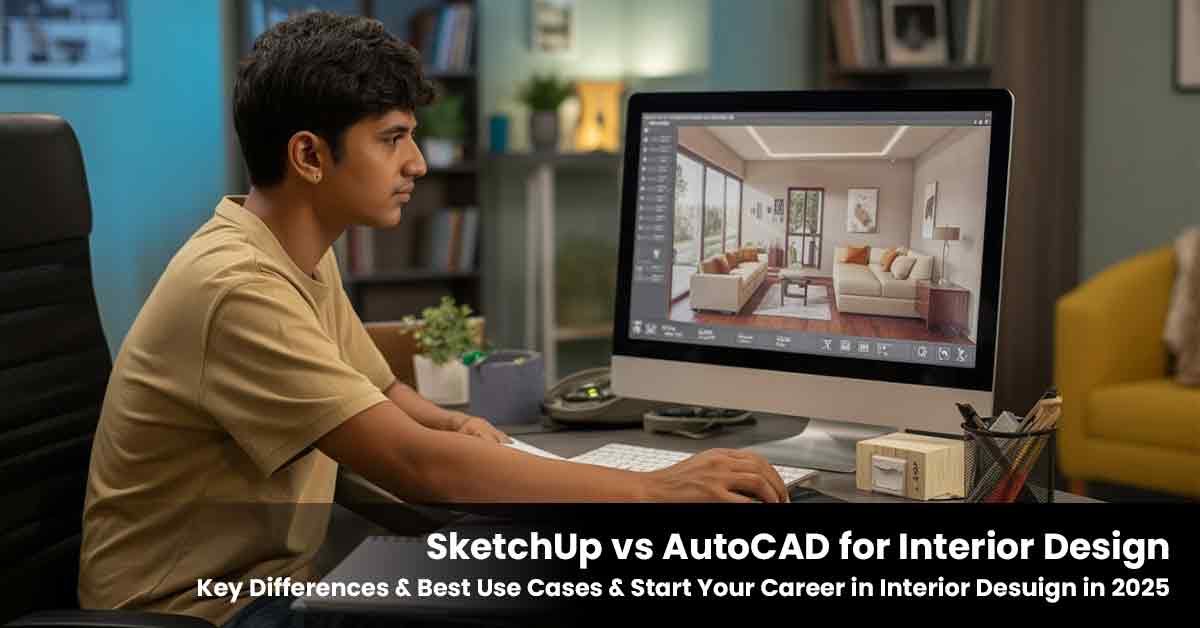 SketchUp vs AutoCAD for Interior Design