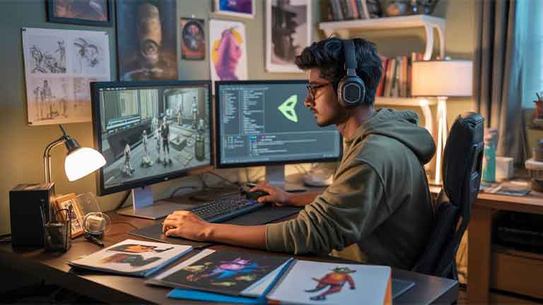 Game designing courses after 12th