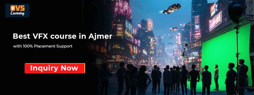 Best VFX course in Ajmer (#1 VFX Institute): OVS Learning 3 vfx online course