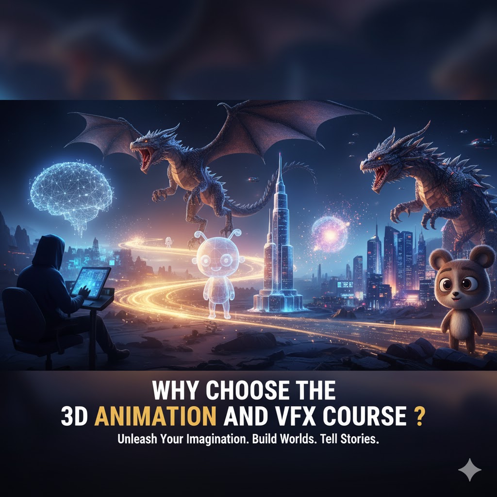 🚀3D Animation and VFX Course in Ajmer – Top 10 Reasons to Join OVS Learning 2 Why Choose the 3D Animation and VFX Course in Ajmer?
