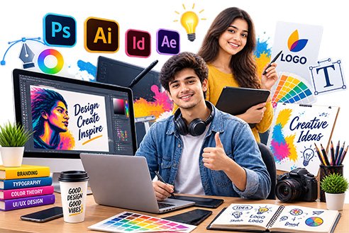 Graphic Design Course in Baswara