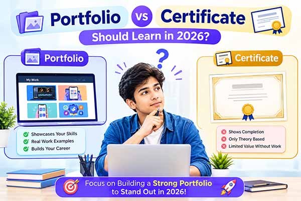 Portfolio vs Certificate
