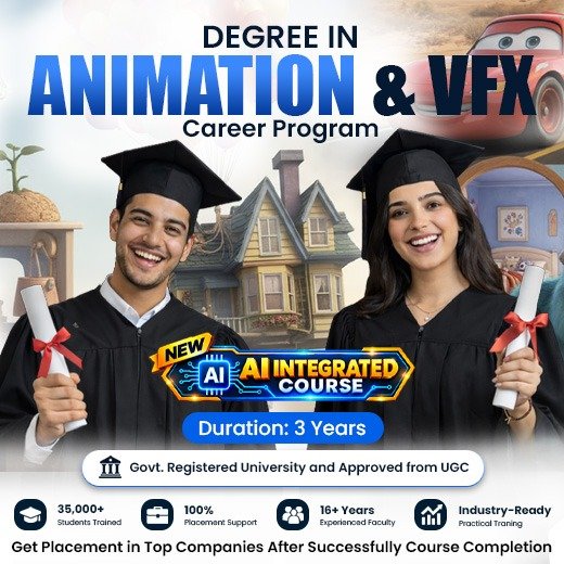 degree in animation & vfx